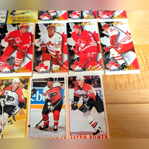 25+ NHL 1993 Fleer Power Play Tall Boy Hockey Trading Cards Lot 🏒 - Picture 8 of 8
